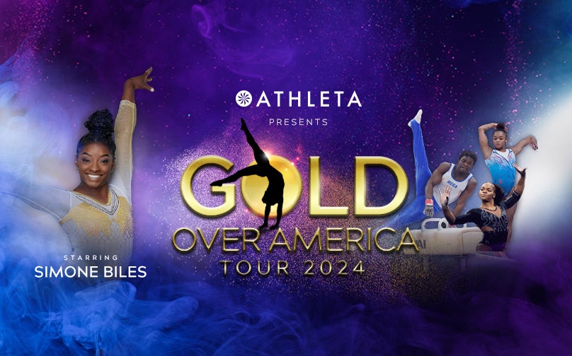 More Info for Simone Biles and Athleta present Gold Over America Tour coming Friday, Nov. 1 