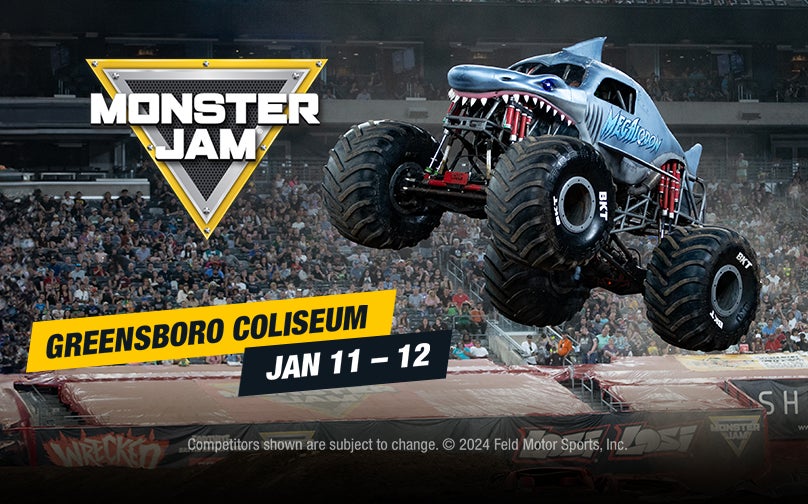 More Info for Monster Jam returning to Greensboro Coliseum 